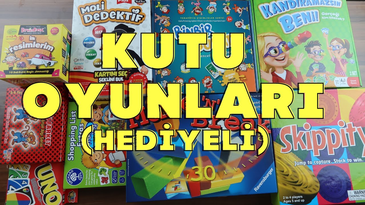 ÇEKİLİŞ KUTU OYUNLARI FAVORİ KUTU OYUNLARI YouTube