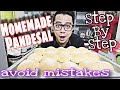 HOMEMADE PANDESAL RECIPE: STEP BY STEP ( AVOID MISTAKES ) SECRET REVEALED