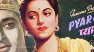 ek dil ke tukde hazar hue koi_Pyar Ki Jeet 1948_Suraiya& Rehman_Rafi_Q J_ Husnlal Bhagatram_a trib.