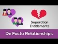 Your rights and obligations when a De Facto relationship breaks down