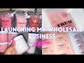 I LAUNCHED A NEW BUSINESS | WHOLESALE LIPGLOSS + LIP SCRUBS | BEHIND THE SCENES #entrepreneur
