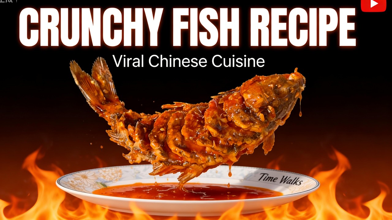 Sweet and Sour Carp | Chinese Squirrel Fish Technique 糖醋鲤鱼