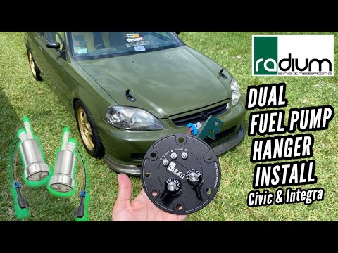 RADIUM Dual Fuel Pump Hanger - Civic & Integra EG EK DC2