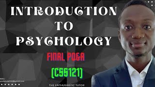 Introduction to Psychology | CSS121 | REVION 004
