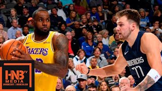 Los angeles lakers vs dallas mavericks - 1st qtr highlights | november
1, 2019-20 nba season