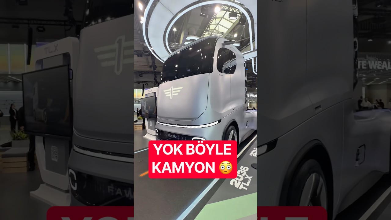 Çinlilerin Efsane Kamyonu: 2036 Yılında Yollara Çıkacak