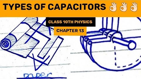 Class 10 Chapter 13 Types of Capacitors long question presentation #learn4learning #typesofcapacitor
