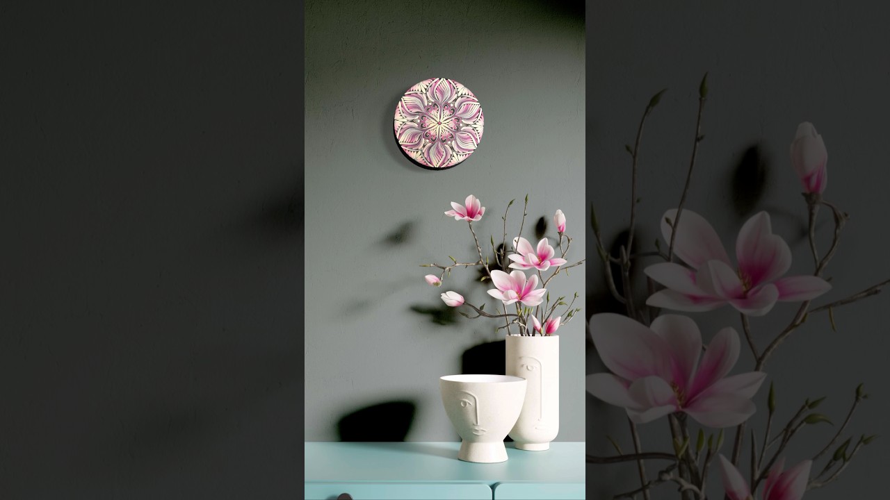 Metallic Mandala #art #painting #mandala #shorts