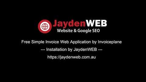 Free simple invoice web application by invoicePlane