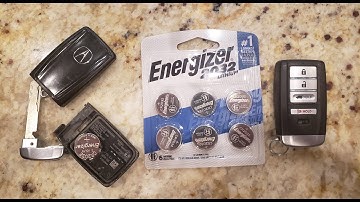 Acura MDX RDX Key Fob Battery Change 2014 - 2020