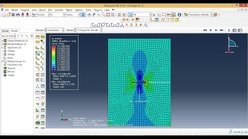 Abaqus Tutorial Videos - Failure Analysis in Steel Plate