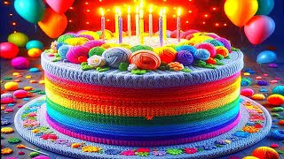 Happy Birthday Song Animation with Cake and Magical Celebration in 4K Best Countdown Happy Birthday