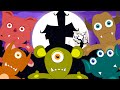 Cinque mostriciattoli | Five Little Monsters