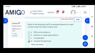Legal aspects of business module 1 assignment 💥 | #amityuniversity | 30/30 marks #MBA sem 2