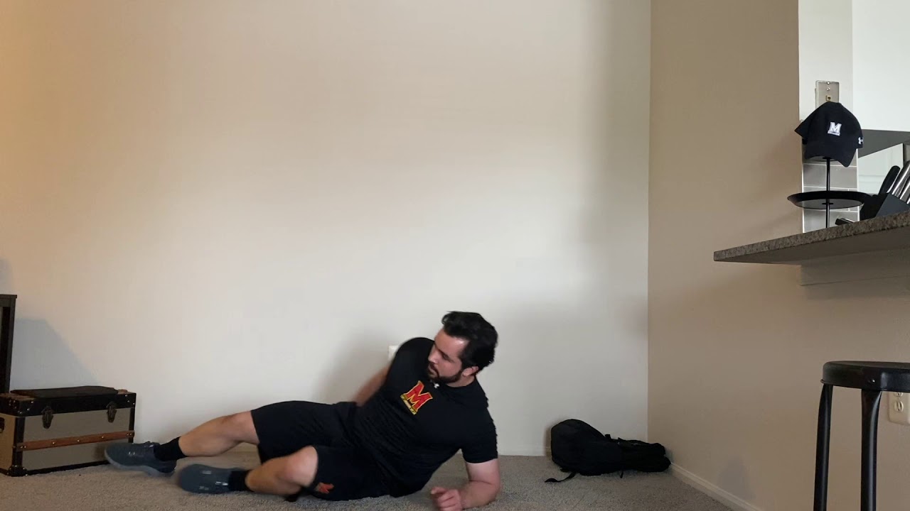 Elbow Supported Back Plank with Leg Raise YouTube