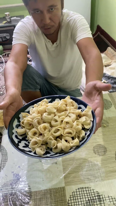 Uzbek ravioli with potatoes #raviofficial #village #food #villagelife #cooking #cook #cookingchannel