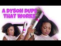 DYSON AIRWRAP DUPE | DYSON AIRWRAP ON 4C HAIR | MISS JUDY