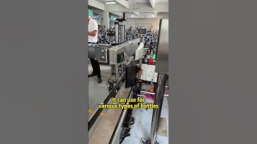 Automatic Bottle Double-Side Labeling Machine.Otomatik Şişe Çift Taraflı Etiketleme Makinesi