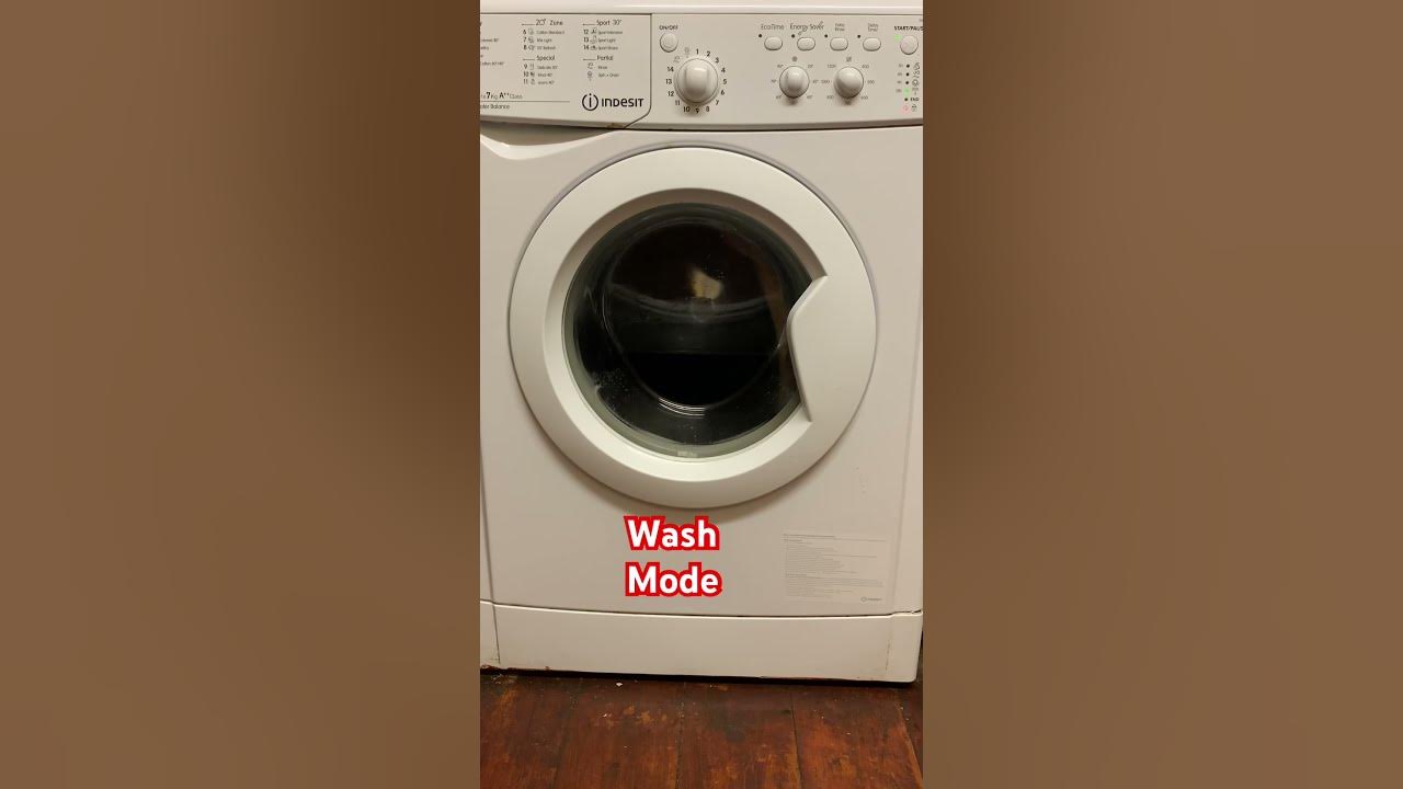 Indesit wash cycle washing machine YouTube