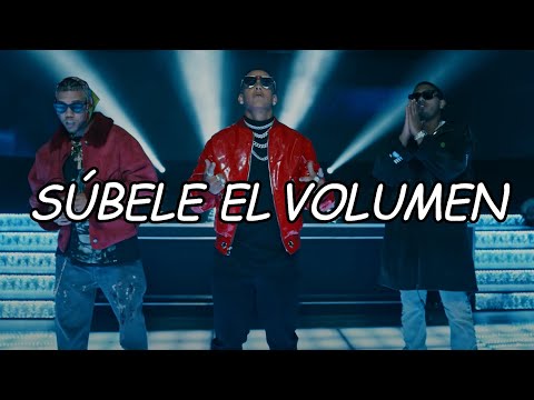 Daddy Yankee x Myke Towers x Jhay Cortez – SÚBELE EL VOLUMEN (Video Letra/Lyrics)