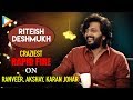 “Ajay Devgn is PRANK MASTER”: Riteish Deshmukh | Total Dhamaal | Rapid Fire