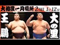 大相撲　王鵬ー横綱 大の里 ＜令和８年一月場所・２日目＞SUMO