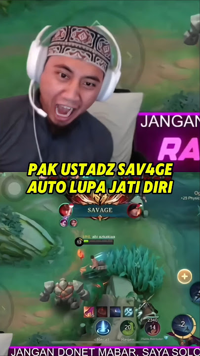 Hampir aja pak ustadz balik setelan pabrik🗿 #mobilelegends #mlbb #abiazkakia #esl #topglobalyin