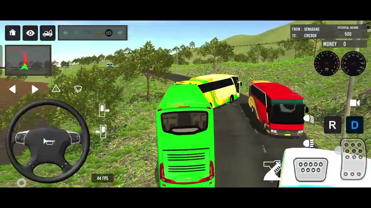 euro coach bus simulator 😱🚌 || new coach bus simulator part-6 Android gameplay