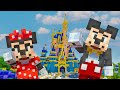 Minecraft Walt Disney World Magic Kingdom DLC