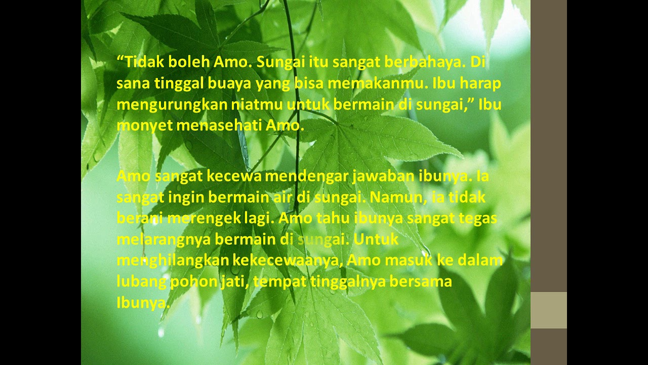 Contoh Cerita Fiksi Dengan Mengaitkan Pengalaman Pribadi Youtube