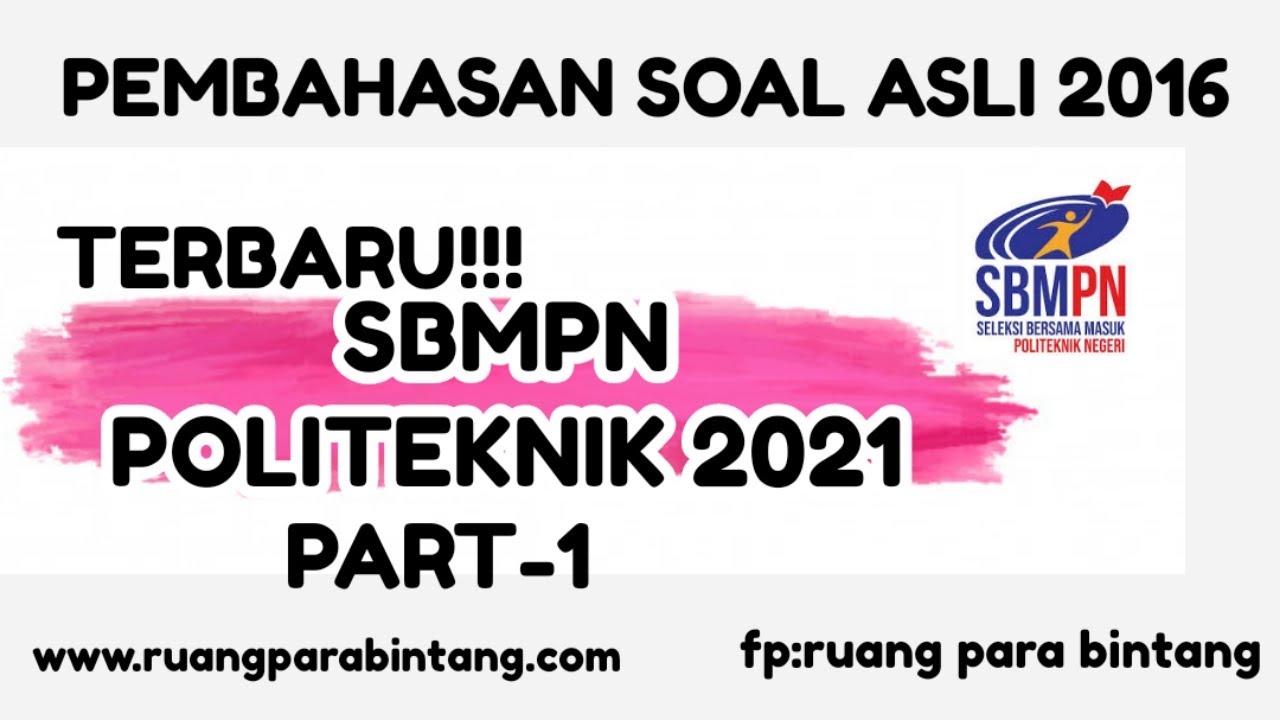 PREDIKSI UJIAN  MASUK POLITEKNIK  NEGERI MANDIRI  2021 SOAL  