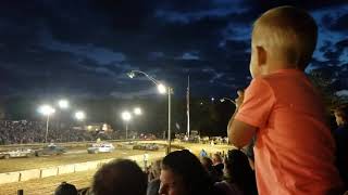 2017 Chelsea Fair Figure 8 Demo Derby