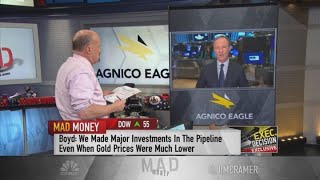 Agnico Eagle CEO: Demand for gold remains strong, but it's increasingly difficult to build new mines
