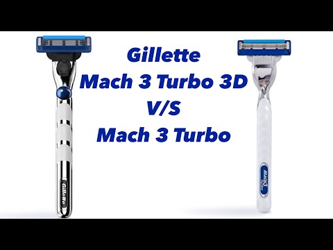 Gillette MACH3 Turbo 3D Motion vs MACH3 Turbo, Reviewed