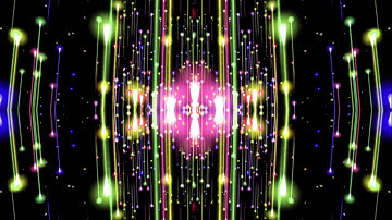 4K Colorful Relaxing Comets Pillar 2160p Motion Background free footage meditation