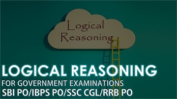 Logical reasoning for banking and government examinations. Model questions with work solutions.