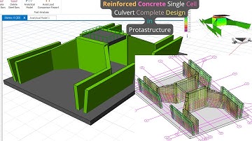 Single Cell Culvert Modeling, Analysis and Design in Protastructure and AutoCAD Details Drawings