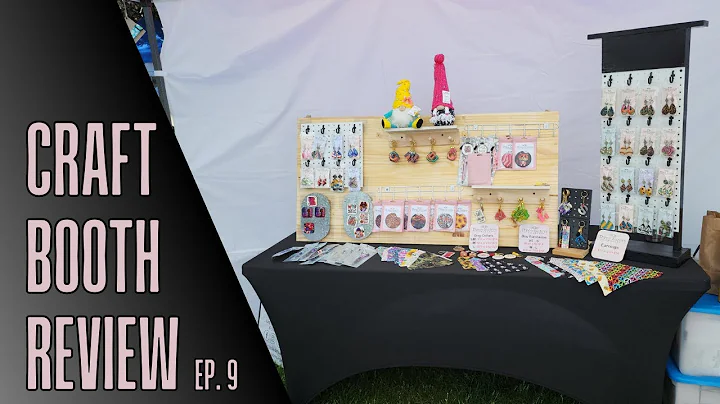 Craft Fair BOOTH REVIEW - Ep. 9 - Vendor Booth Display Ideas