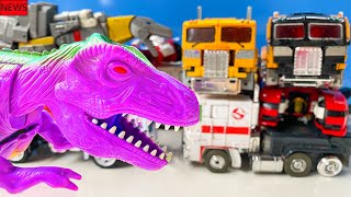 Optimus prime toy:Pinks dinosaur war transformer car Giant Carbot robot/Robot toys/robot cartoons