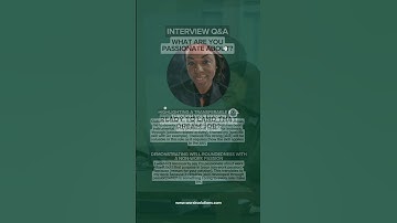 How to Answer Question in An Interview | What are You Passionate About?