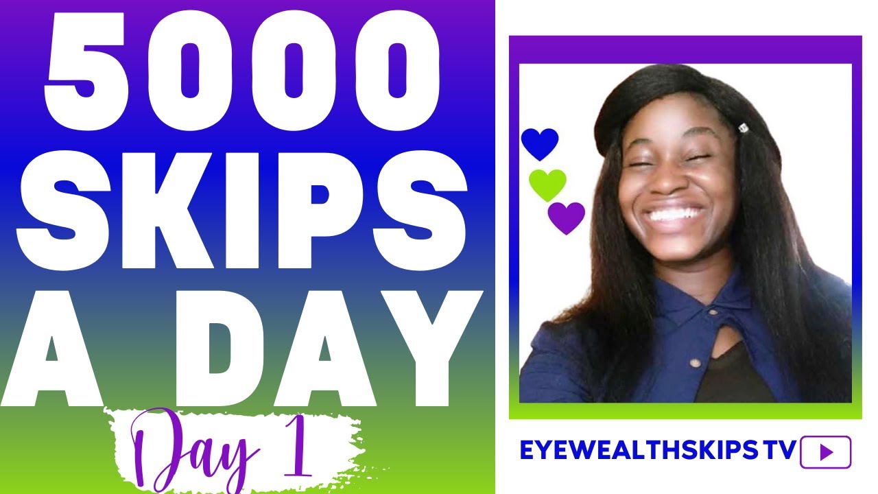 5000 Skips A Day Day 1 YouTube 5000 Skips A Day Day 1 YouTube