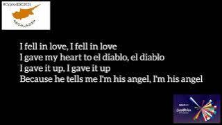 Elena Tsagrinou - El Diablo (Lyrics) // Cyprus Eurovision 2021 🇨🇾