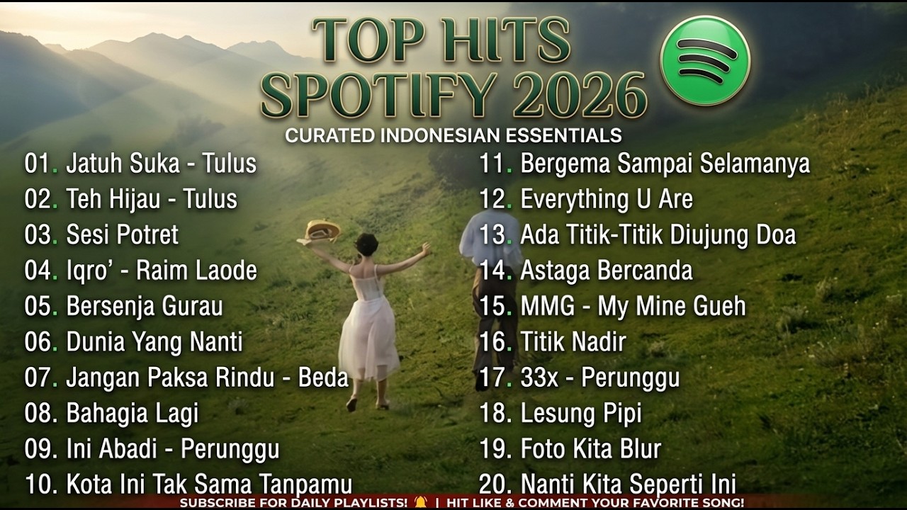 Cover Top Hits Spotify Indonesia 2026 | Top Spotify Indonesia 2026 | Lagu Hits Spotify 2026 | Lagu Terbaru