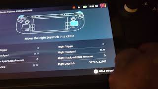 steam deck input test.