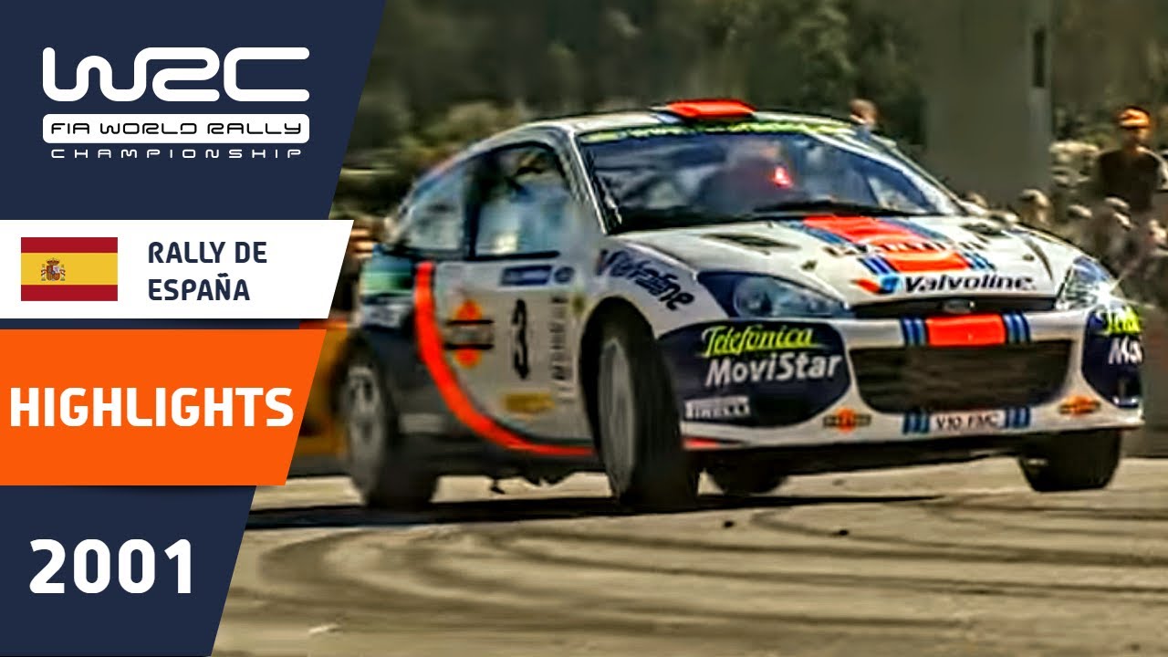 Rally de Espaa 2001 WRC Highlights  Review  Results