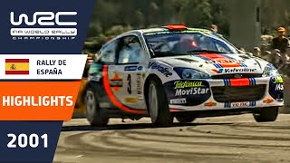 Rally de España 2001: WRC Highlights / Review / Results