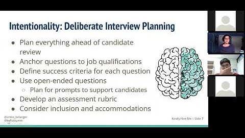 ACRL Diversity Alliance: Kindly Hire Me: The Process and Impact of Inclusive Hiring