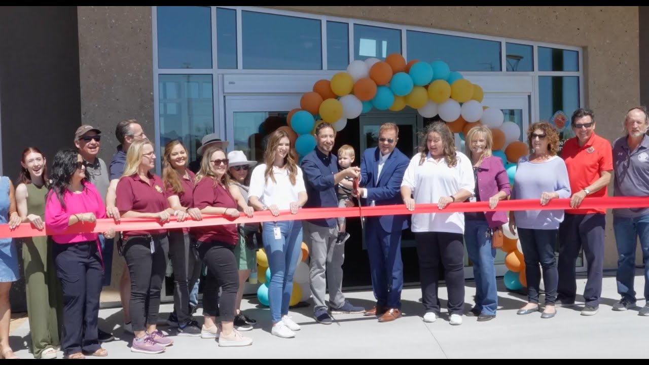 Silverado Ranch Community Center Ribbon Cutting Ceremony - YouTube