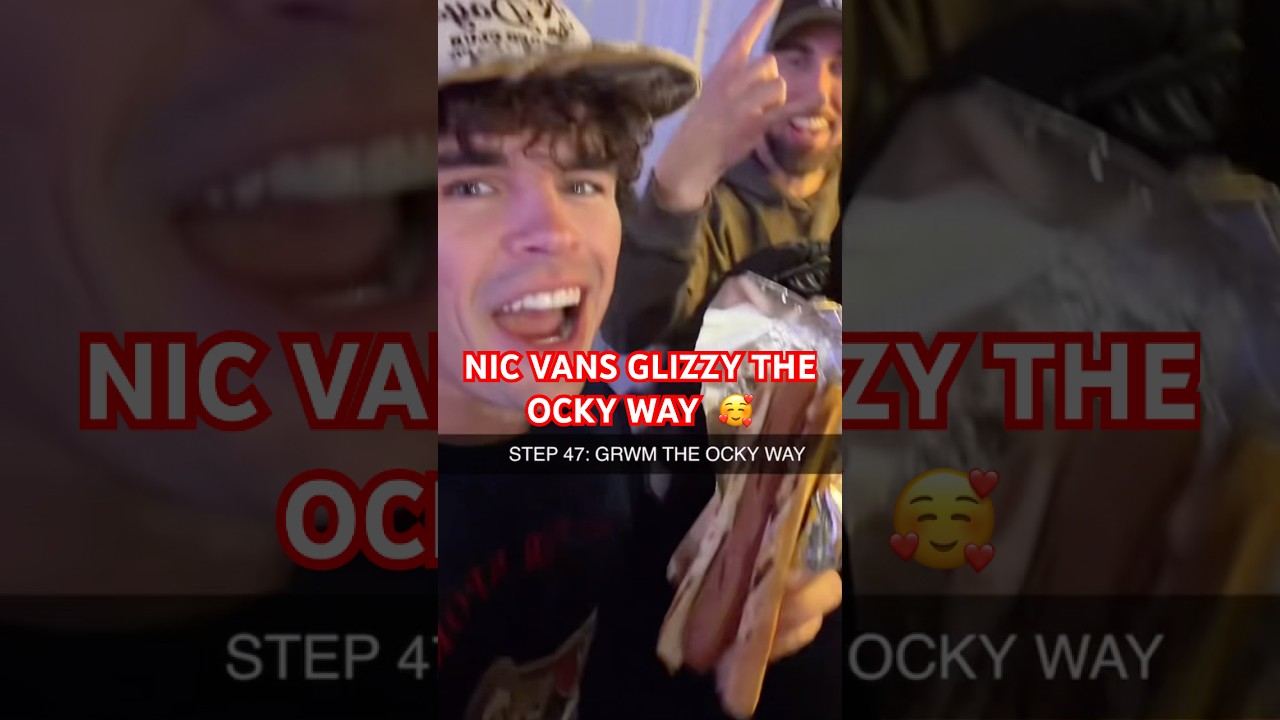 NIC VANS GLIZZY THE OCKY WAY 🥰 