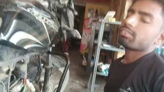 Passion XPro current problem #bike repairing Palamu #tending 